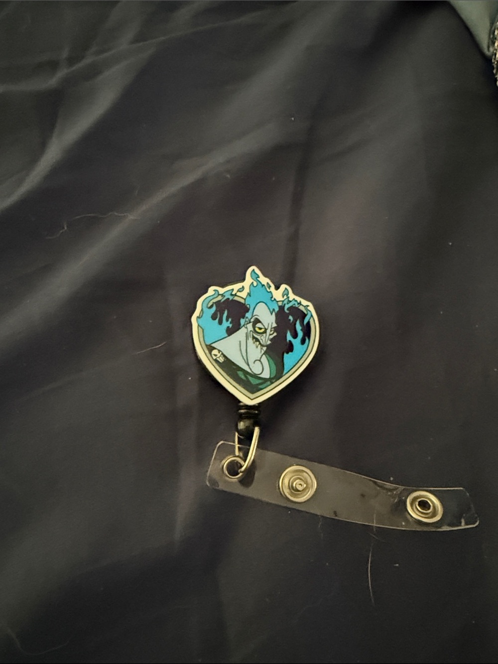 Hades Flame Badge Reel - Disney Villains
